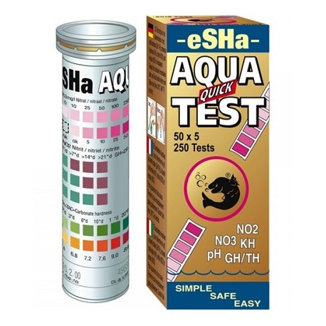 eSHa Aqua Quick test-6 in 1 test strips