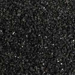 Aqua Della Aquarium gravel black 1-3mm-1kg