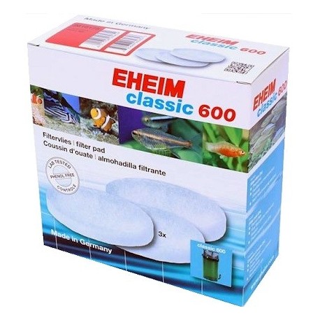 EHEIM ενυδ.βαμβάκι για φίλτρο Classic 600 (2217) 3 τεμ.