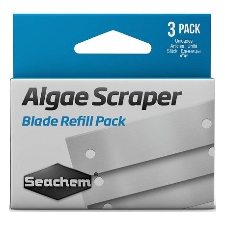 Seachem Algae Scraper Blade Refill 3 x Pack