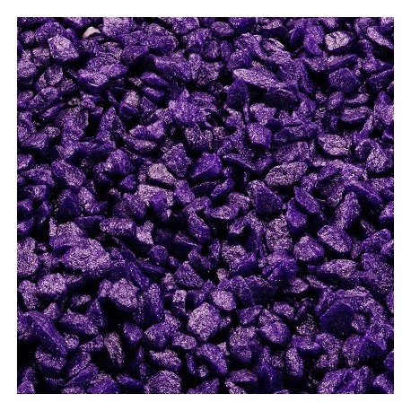 Aqua Della Glamour stone/urban Purple 6-9mm 2kg