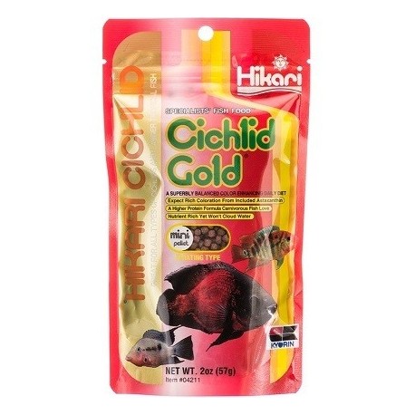 Hikari Cichlid Gold mini pellet 57g