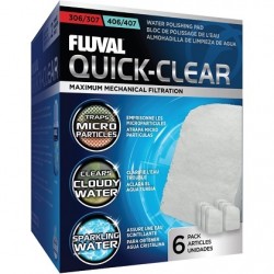 FLUVAL QUICK-CLEAR 306-07/406-07 6PACK