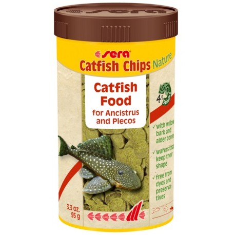 sera Catfish Chips Nature 250ml/95g