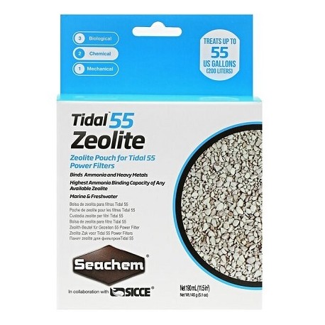 Seachem Tidal 55 Zeolite 190ml