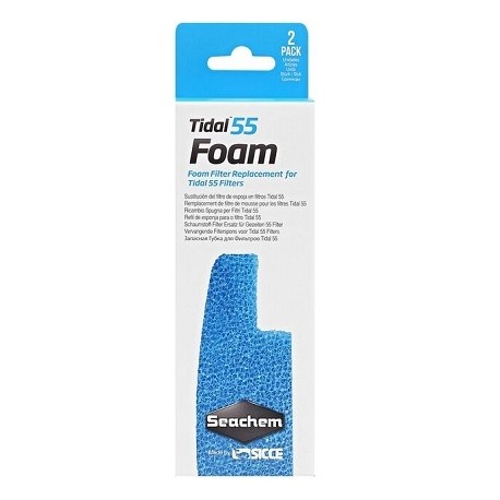Seachem Tidal 55 Foam 2 pack