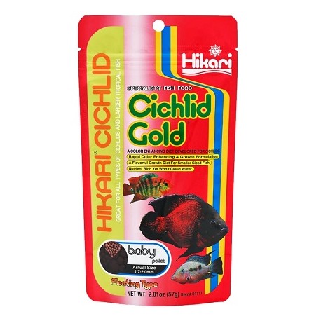 Hikari Cichlid Gold baby pellet 57g