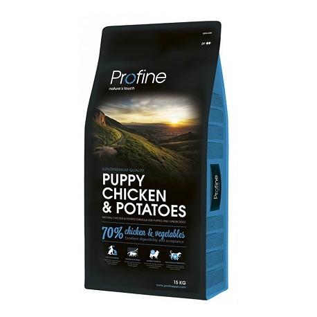 Ξηρά τροφή σκύλου PROFINE Puppy Chicken/Potatoes 15kg
