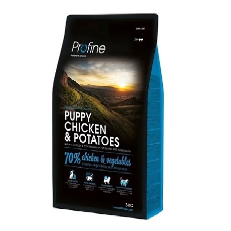 Ξηρά τροφή σκύλου PROFINE Puppy Chicken/Potatoes 3kg