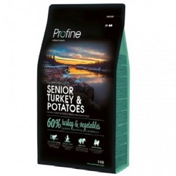 Ξηρά τροφή σκύλου PROFINE Senior Turkey/Potatoes 3kg