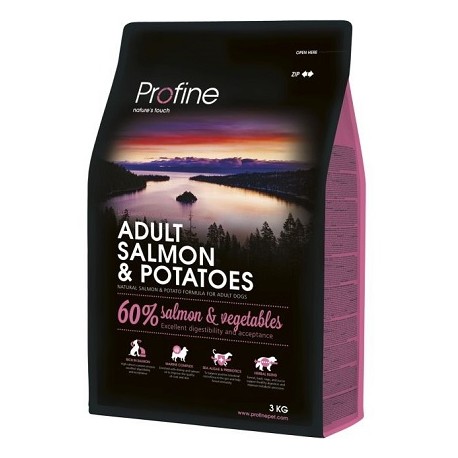 Ξηρά τροφή σκύλου PROFINE Salmon/Potatoes 3kg