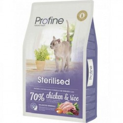 Ξηρά τροφή στειρωμένης γάτας PROFINE Adult Chicken/Rice 10kg