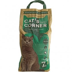 Άμμος γάτας CATS HAPPY CORNER χωρίς άρωμα 7KG