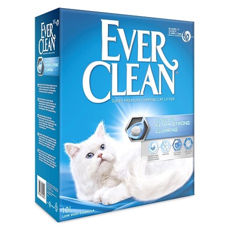 Άμμος γάτας Ever Clean Extra Strong Unscented Clumping 10lt