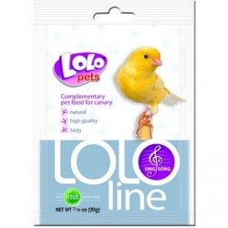 Lolo Pets Συμπλήρωμα Διατροφής Πτηνών για καναρίνια 20gr