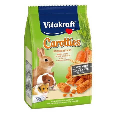 Vitakraft λιχουδιά τρωκτικών Carottis μπαστουνάκια με καρότο 50g