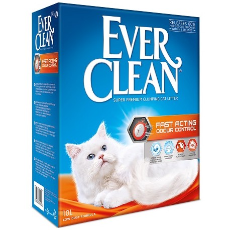 Άμμος γάτας Ever Clean Fast Acting Odour Control Clumping 10lt