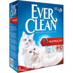 Άμμος γάτας Ever Clean Multiple Cat Clumping 6lt