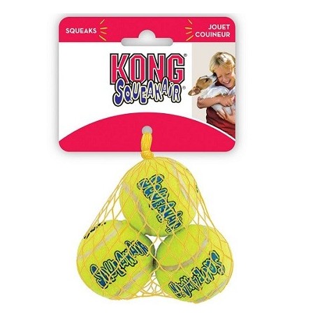 KONG AirDog Squeakair Tennis Ball Small 3τεμ