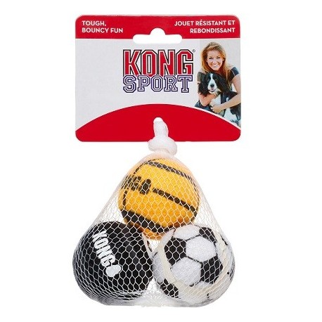 Kong Sport Παιχνίδι Σκύλου Μπάλα Small 3τμχ