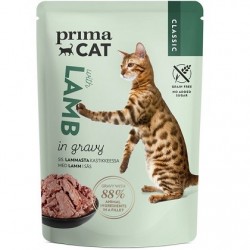 Prima CAT CLASSIC Lamb-Αρνί σε σάλτσα 85g