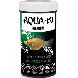 AQUA-KI Insect Vegetable Flakes 250ml/45gr