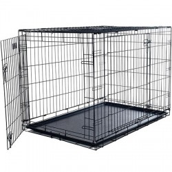 ΜYCRATE μεταλλικό κλουβί εκπαίδευσης για σκύλου με 2 πόρτες 107x70x77.5cm