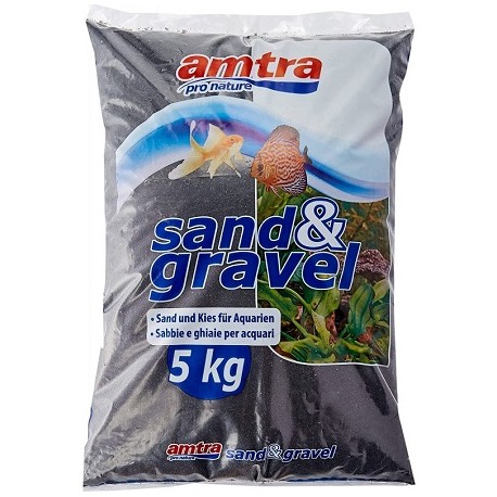 amtra FINE BLACK SAND 0.3–0.9mm 5kg