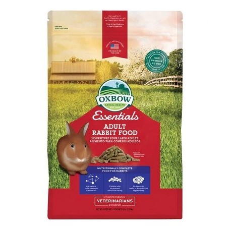 OXBOW ESSENTIALS RABBIT FOOD Πλήρης τροφή για ενήλικα κουνέλια 2,28kg