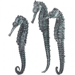 biOrb seahorse 3 pack metallic black