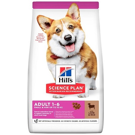 HILLS SP Τροφή για Σκύλους Adult Small & Mini Αρνί και Ρύζι 1.5kg 05274200818