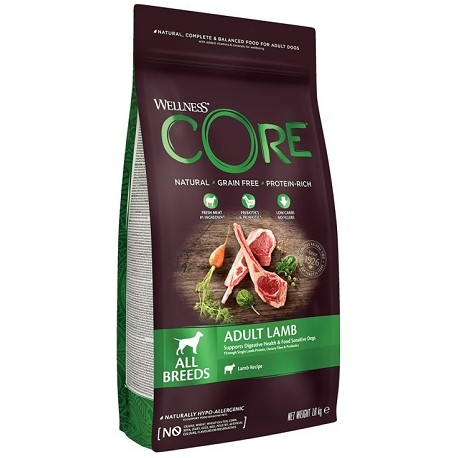 Ξηρά τροφή σκύλου Core Adult All Breeds Αρνί 1.8kg