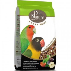 Deli Nature Premium τροφή για μεσαίους παπαγάλους Αφρικής 800g