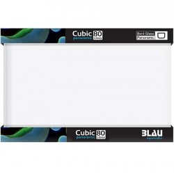 BLAU ενυδρείο Cubic Panoramic 80 62x36x36cm 80lt