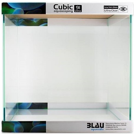 BLAU ενυδρείο Cubic Aquascasping 91 45x45x45cm 91lt