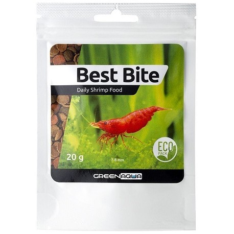Green Aqua Best Bite Daily Shrimp EcoPack 20g/40ml