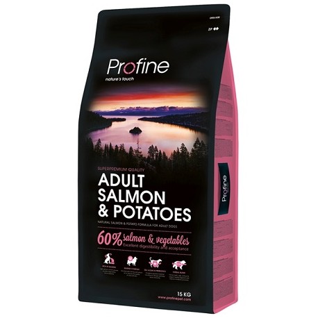 Profine Ξηρά τροφή σκύλου Salmon/Potatoes 12kg+3kg