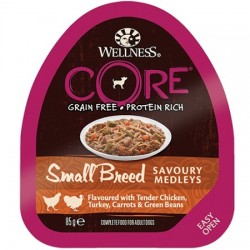 Soft Pate σκύλου Core Small Breed Savoury Medleys Κοτόπουλο/Γαλοπούλα/Καρότα & Αρακάς 85g