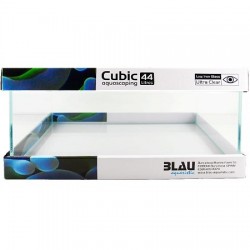 BLAU ενυδρείο Cubic Aquascasping Shallow 44 62x36x20cm 44lt