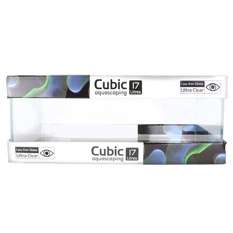 BLAU ενυδρείο Cubic Aquascasping Shallow 17 45x24x16cm 17lt