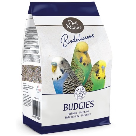 Deli Nature τροφή για παπαγαλάκια BUDGIES BIRDELICIOUS 800g