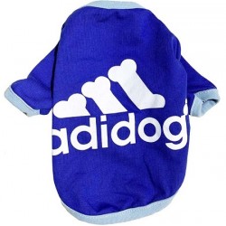 Glee Φούτερ Σκύλου Adidog σε Μπλέ χρώμα XL 38x55x34cm