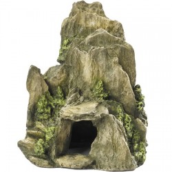 Aqua Della συνθετικό διακοσμητικό Stone With Moss Green 19cm