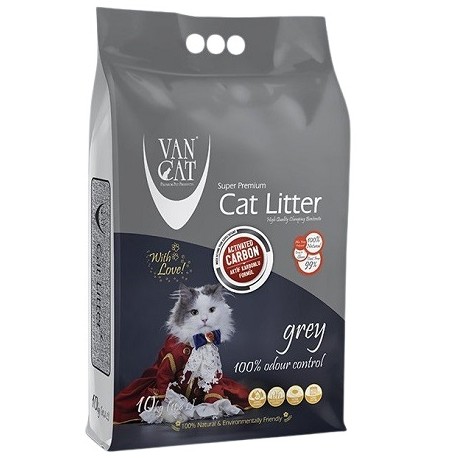 Van Cat Natural Carbon Άμμος Γάτας 10kg