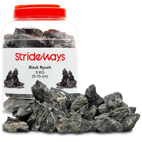Strideways Φυσική πέτρα Black Ryuoh (5-15cm) 5kg
