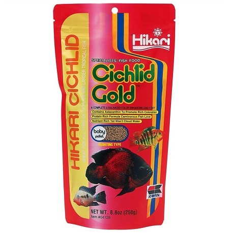 Hikari Cichlid Gold baby pellet 250g