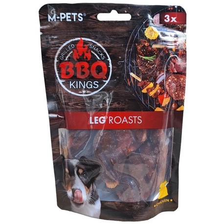 M-PETS BBQ KINGS Leg Roasts Λιχουδιά σκύλου με κοτόπουλο 3τεμ. 70g