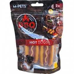 M-PETS BBQ KINGS Hot Dog Λιχουδιά σκύλου με κοτόπουλο 2τεμ. 135g