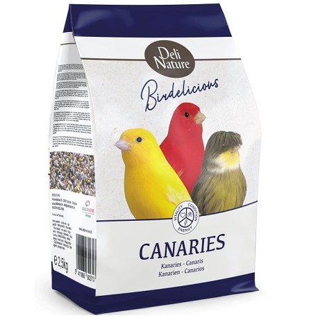 Deli Nature Birdelicious τροφή για καναρίνια 2.5Kg