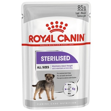 Royal Canin Υγρή Τροφή για Στειρωμένους Σκύλους (Φακελάκι) 85gr